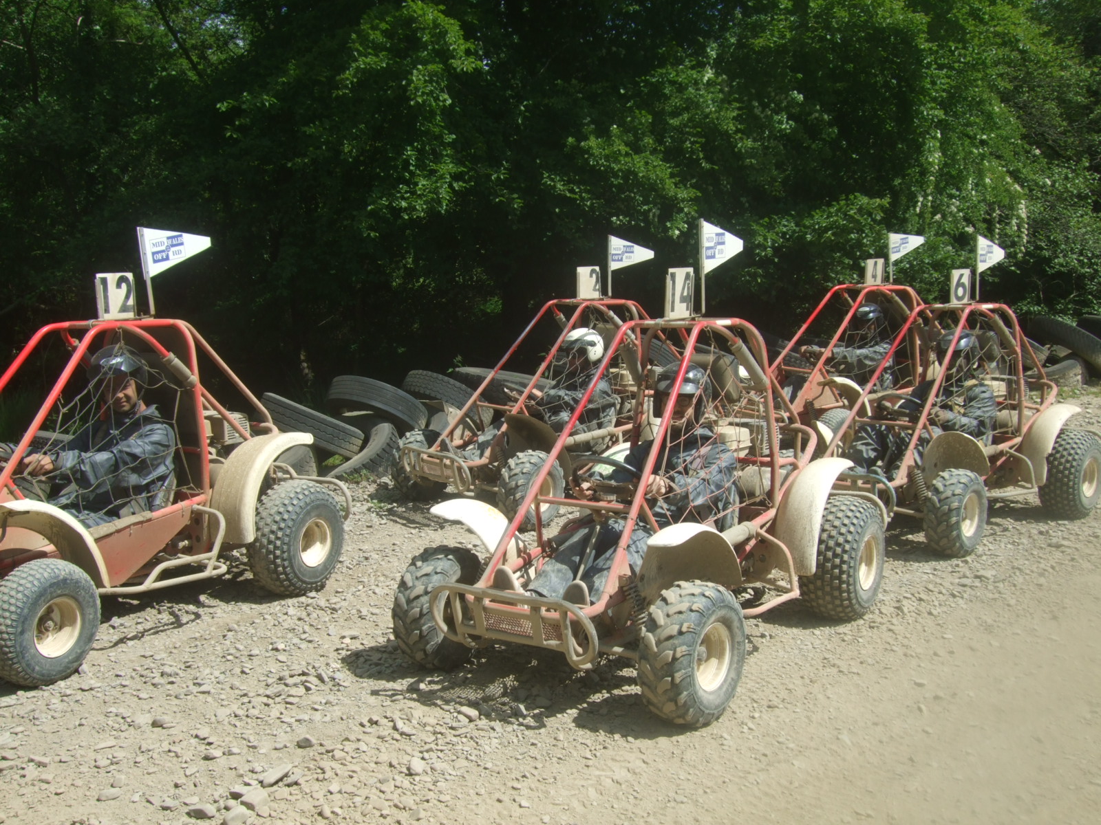 Alun and the Lads at Mid Wales Off Road