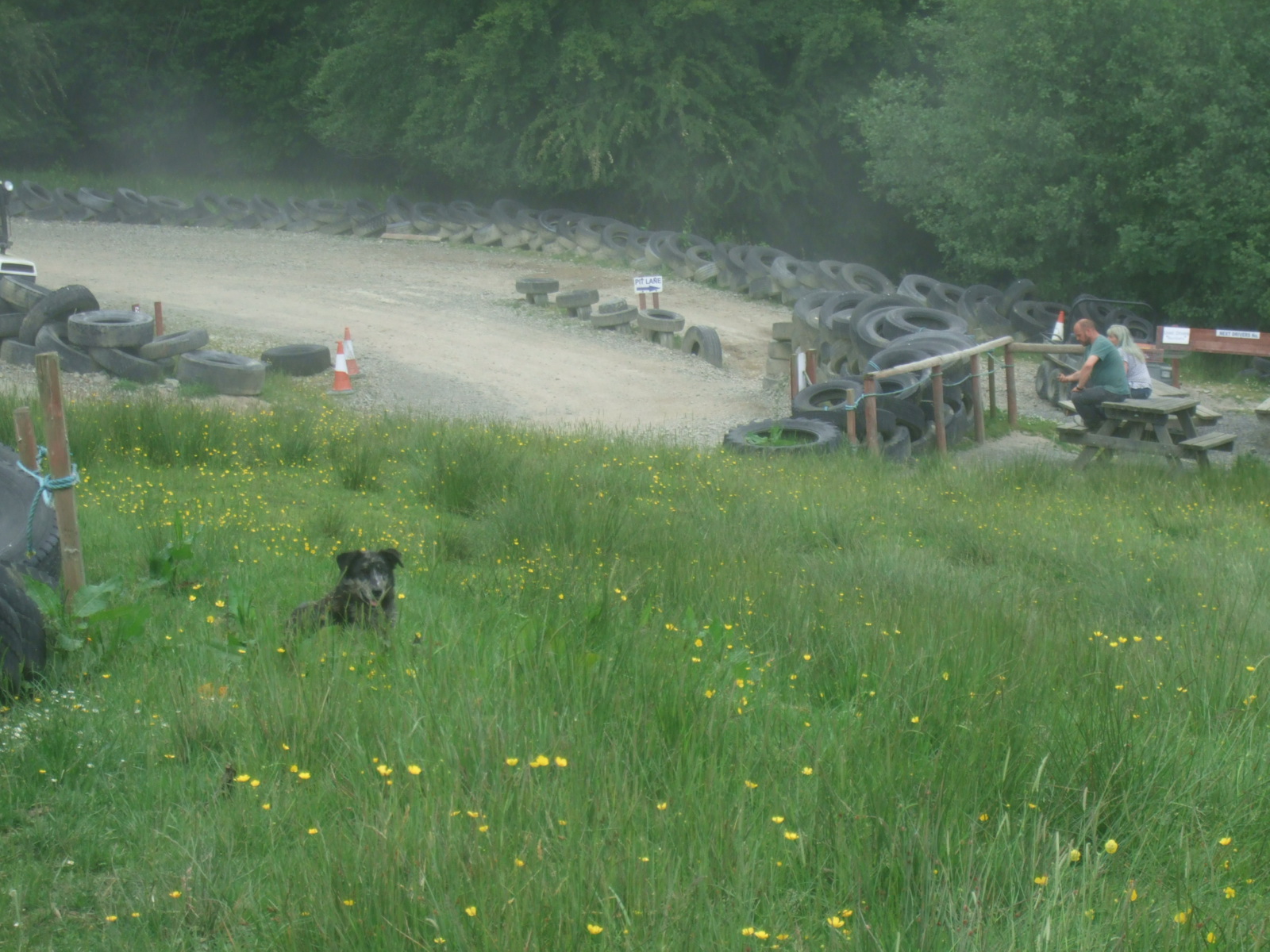 Paul and the Gang at Mid Wales Off Road