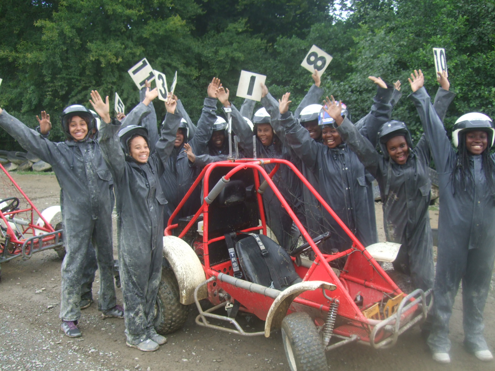 Yanks On Tour at Mid Wales Off Road