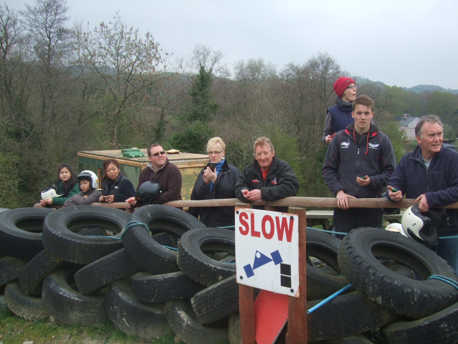 Rally Karting Kevin and the Guys at Mid Wales Off Road