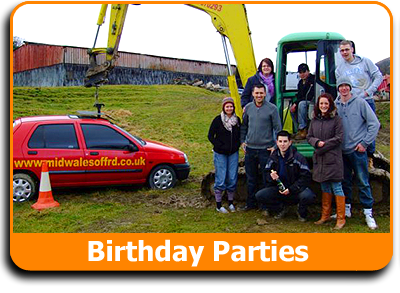 Birthday Parties Experience Mid Wales Off Road